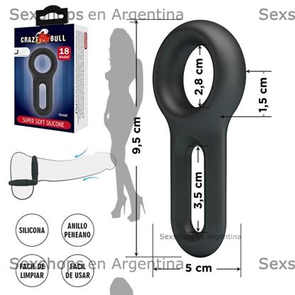 Anillo de Silicona Suave - Erecciones Firmes y Duraderas